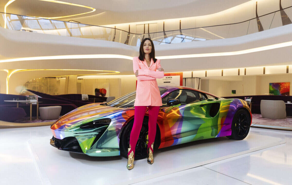 McLaren Automotive Unveils Artura Art Car