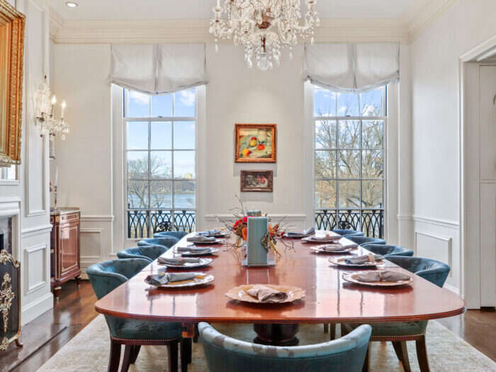 dining room at 380 Beacon #2