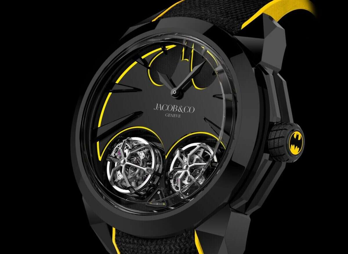 Jacob & Co. Gotham City watch in black