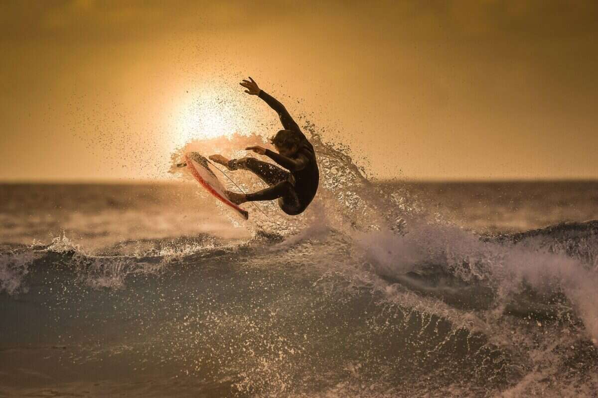 surfer in spain