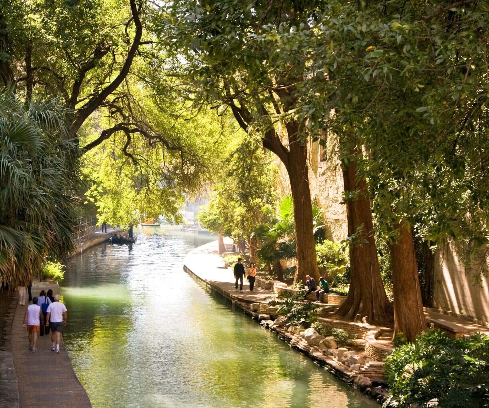 san antonio river walk view