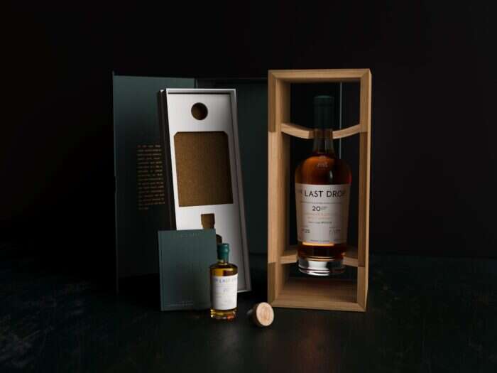 Last Drop Distillers Japanese whisky in the box