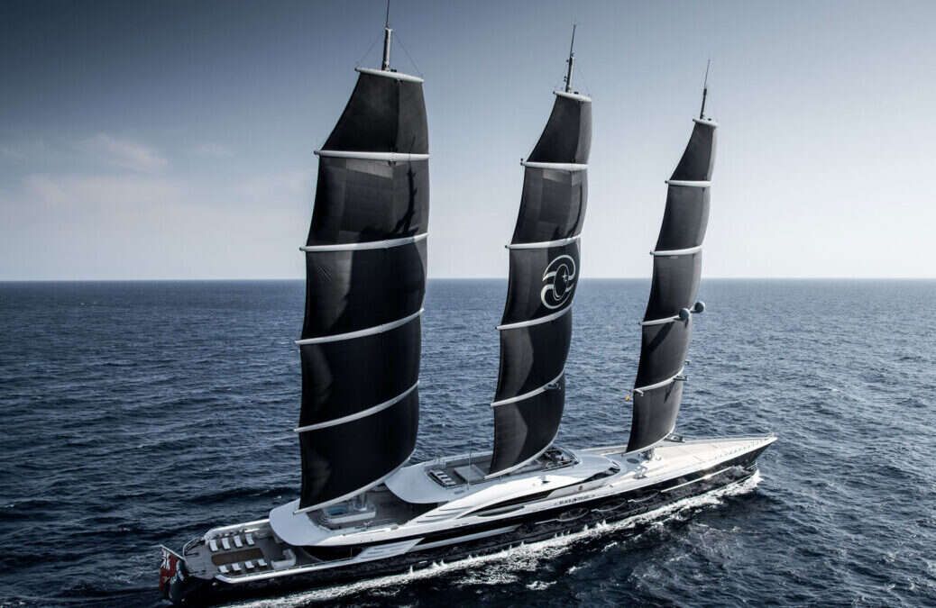 black pearl - the model for jeff bezos new yacht