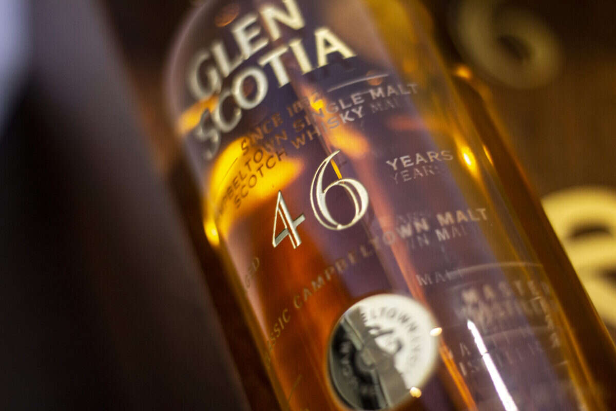 Glen Scotia 46 Year Old bottle