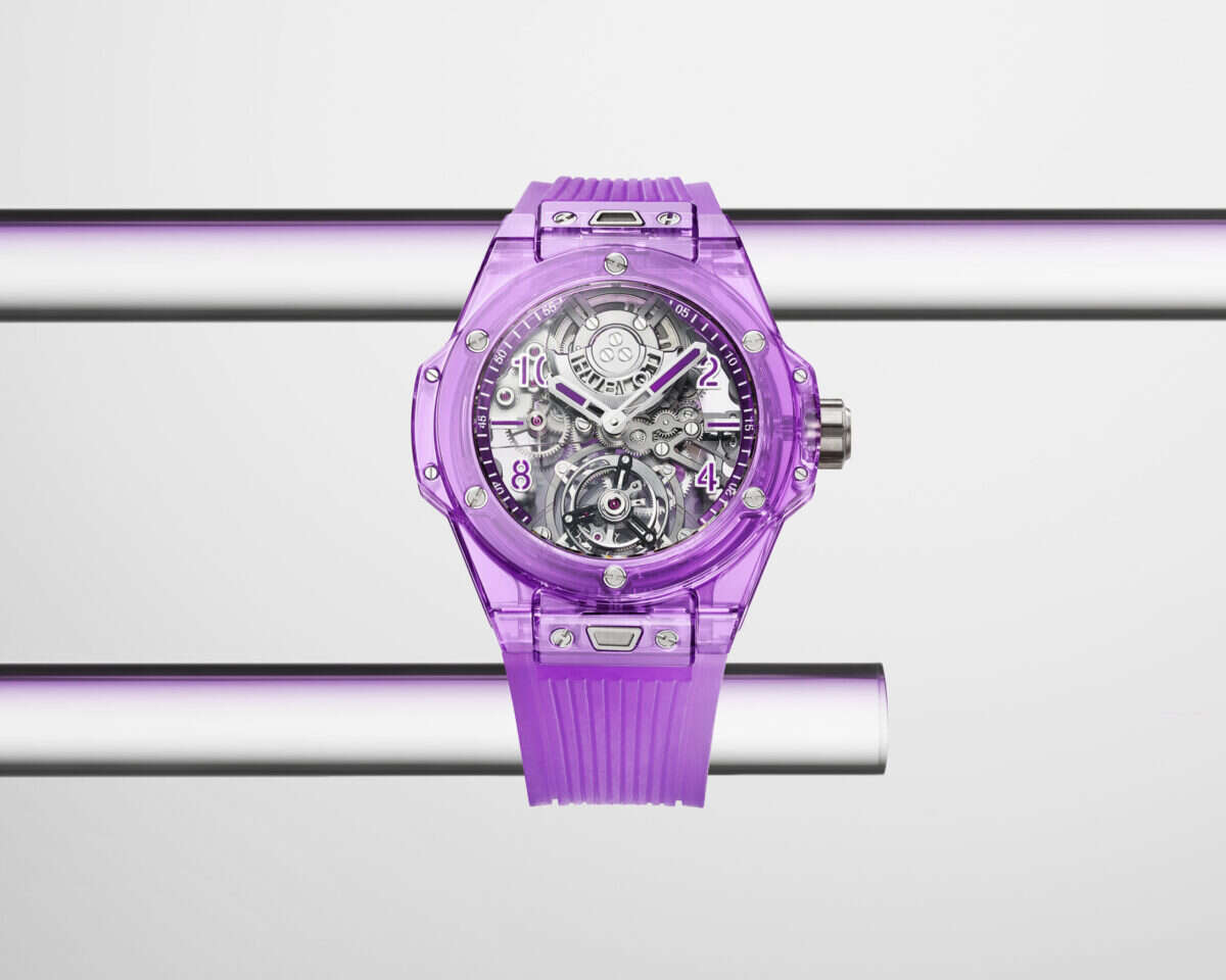 Hublot Big Bang Automatic Tourbillon Purple Sapphire