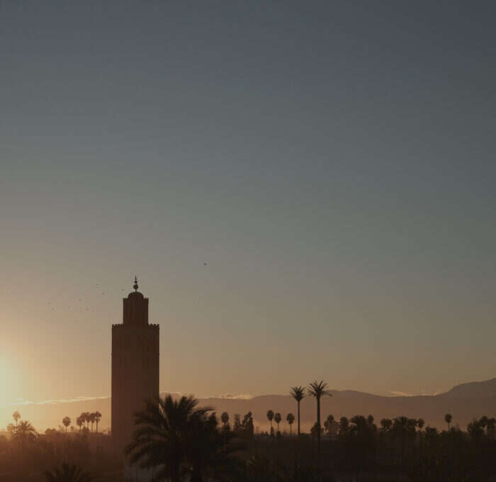 Marrakech skyline