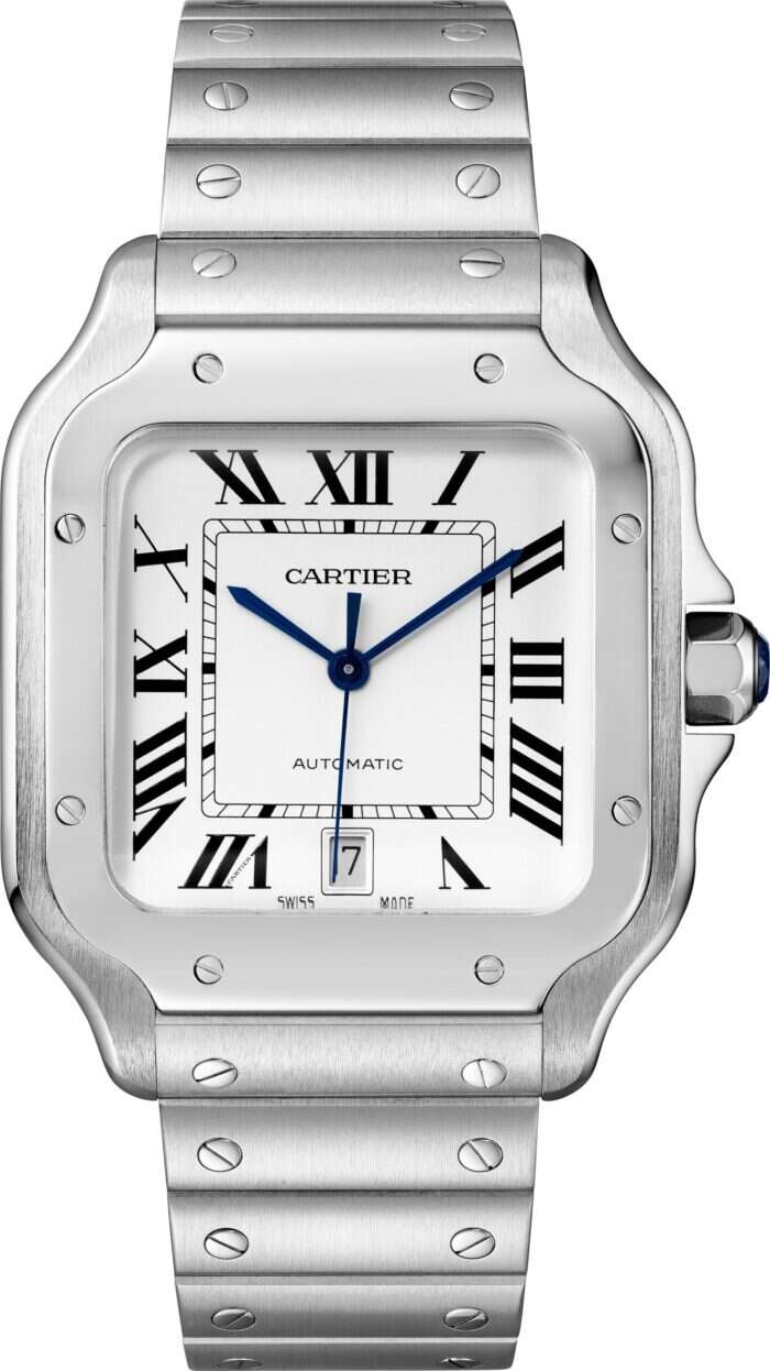 Cartier Santos de Cartier stainless steel watch