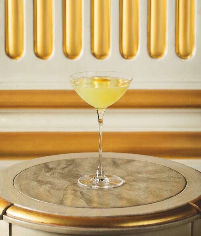 cocktail from claridge's cocktail book