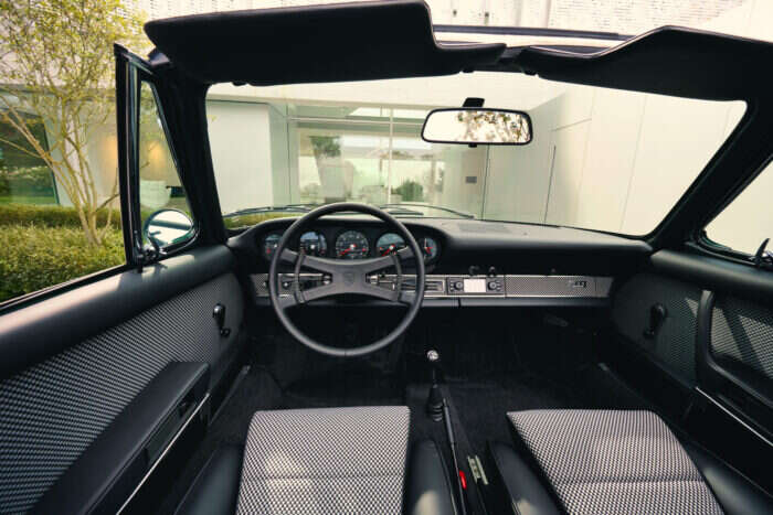 porsche design targa classic interior