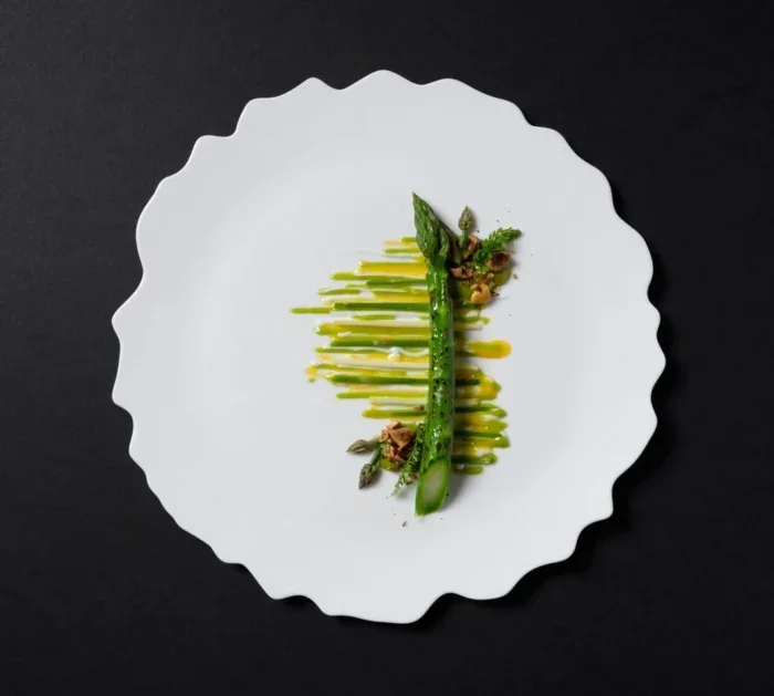 asparagus dish at granite
