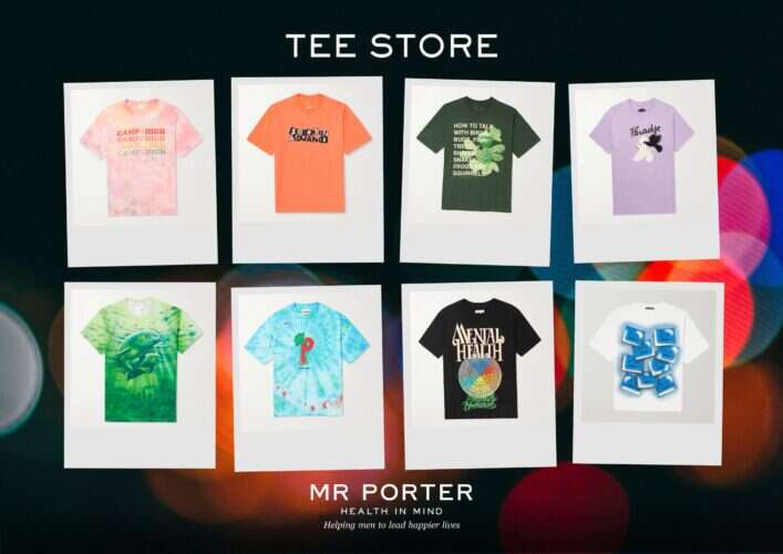 tee shirts in mr porter new collection