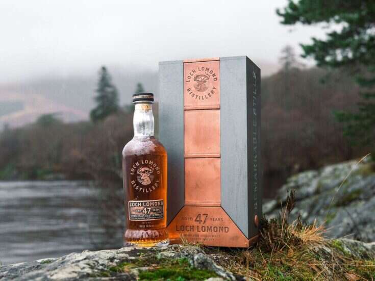 loch Lomond 47 year old whisky for fathers day