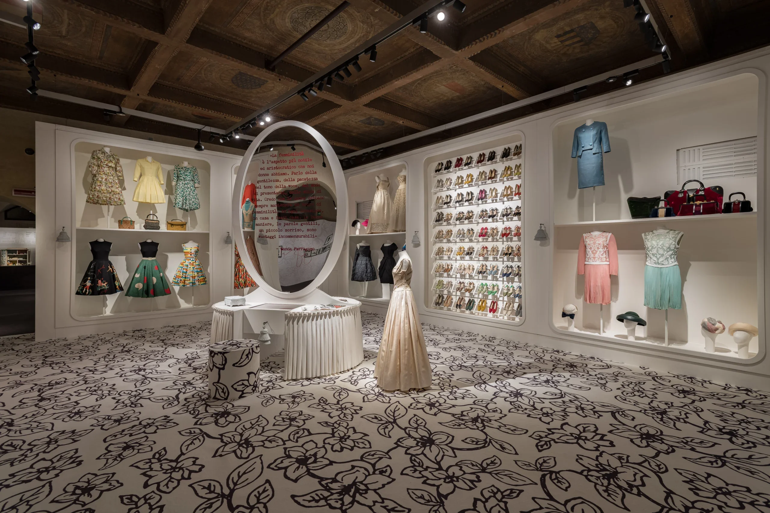 Salvatore Ferragamo Women in Balance exhibition