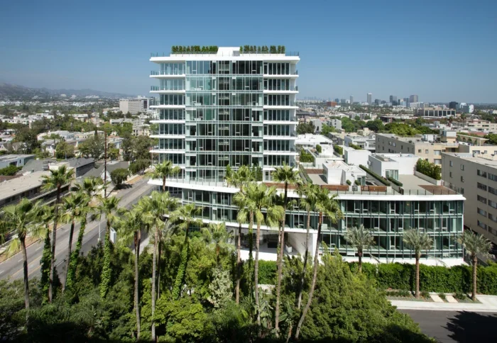 four seasons residences los angeles exterior