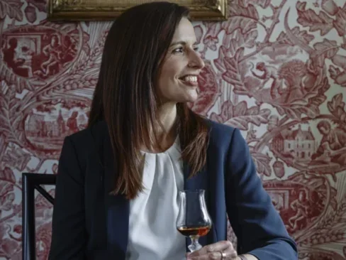 kirsteen campbell with whisky