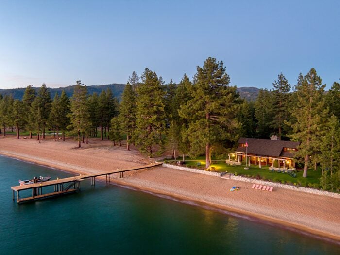 A beachside residence at Clear Creek Tahoe