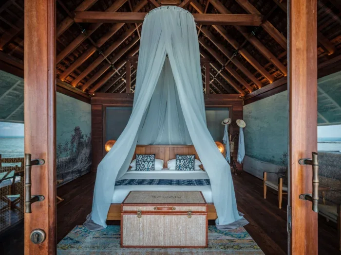 bedroom at Bawah Reserve