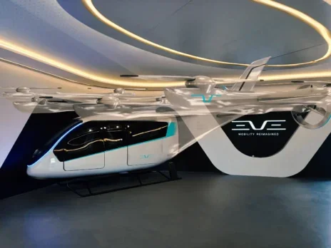 Eve Unveils eVTOL Cabin at Farnborough Airshow