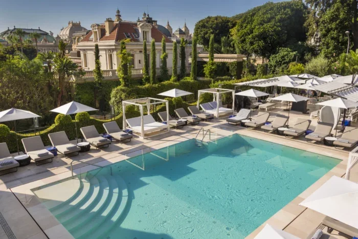 Odyssey pool area Hotel Metropole Monte-Carlo 