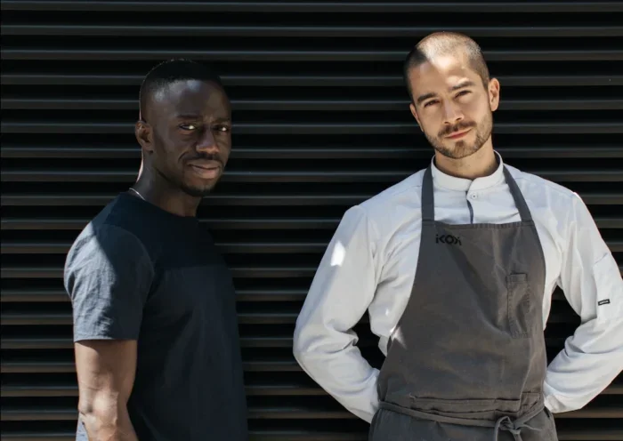 Ikoyi chef Jeremy Chan and restaurant director Iré Hassan-Odukale