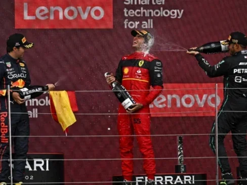 Ferrari Trento Celebrations at Silverstone