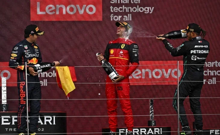 Ferrari Trento Celebrations at Silverstone