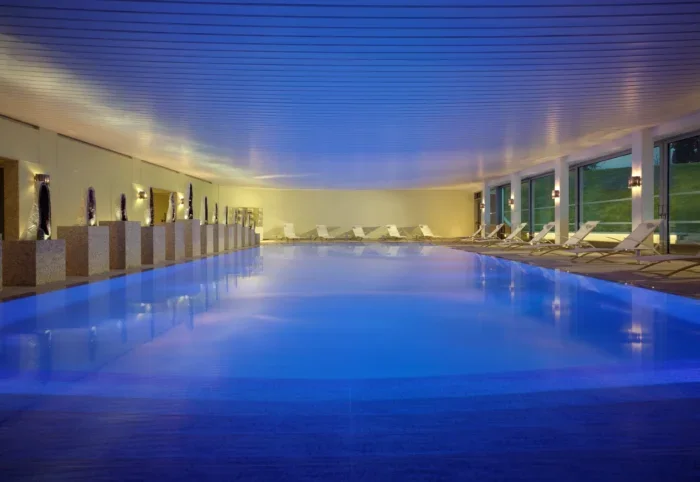 inside the spa