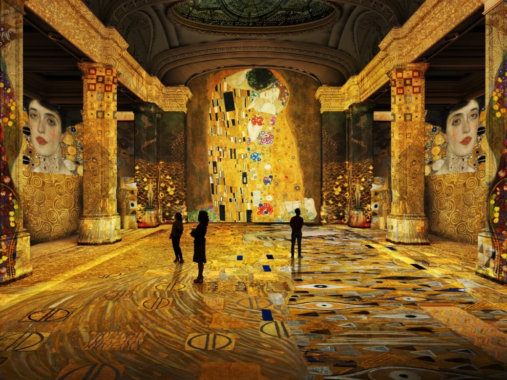 Hall des Lumières Klimt exhibition