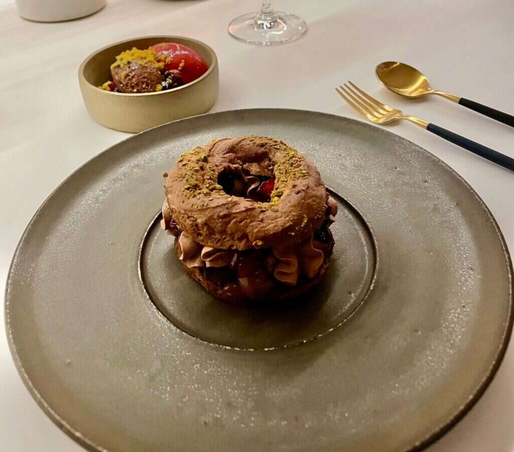 paris-brest dessert little chartroom