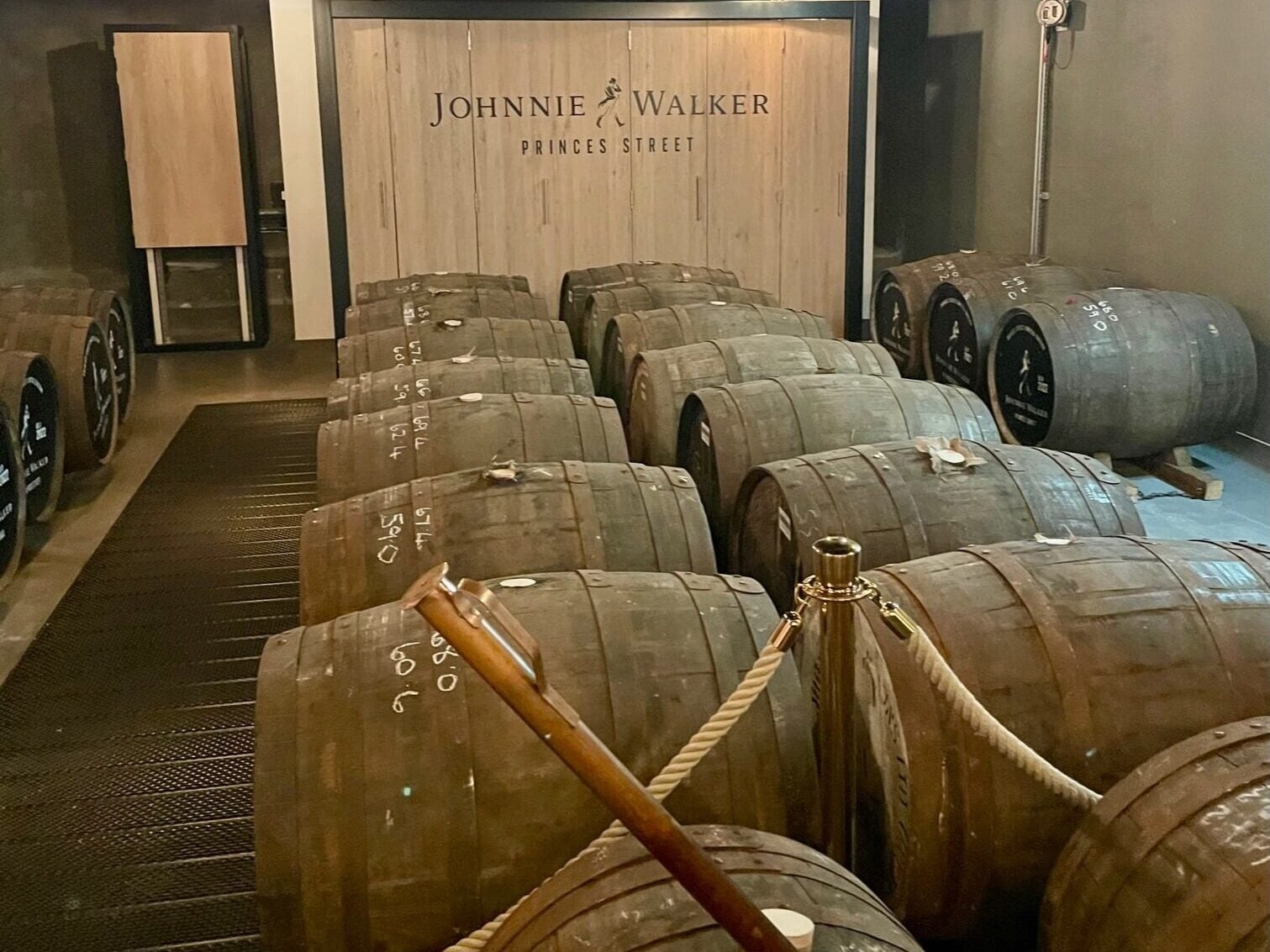 casks in jwps cellar