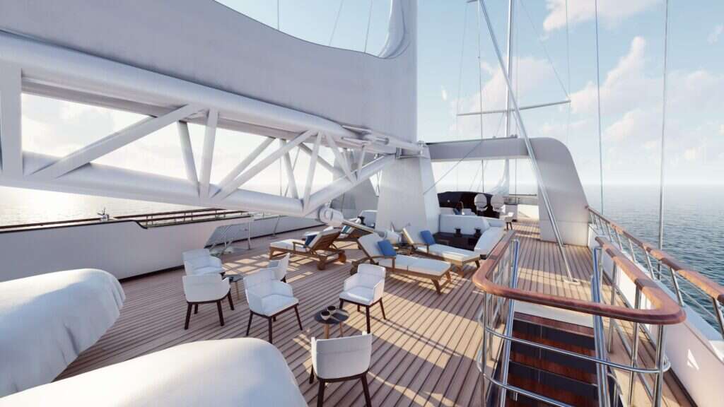 le ponant sailing ship deck