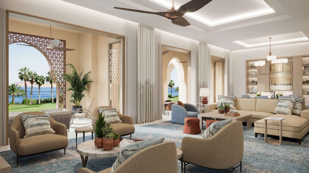 Four Seasons private residence living area Sharm El Sheikh 