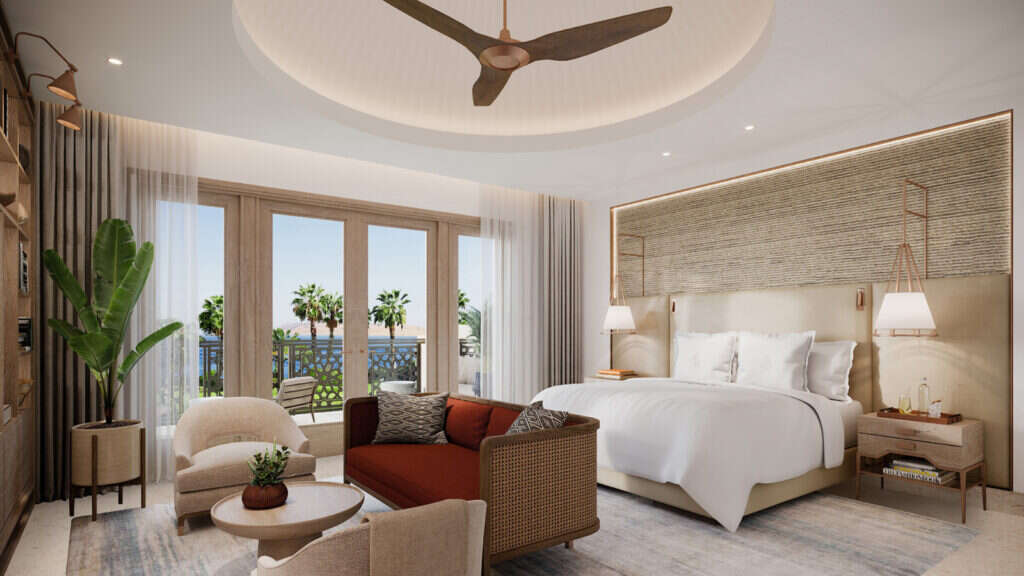 Four Seasons Sharm El Sheikh private residence bedroom