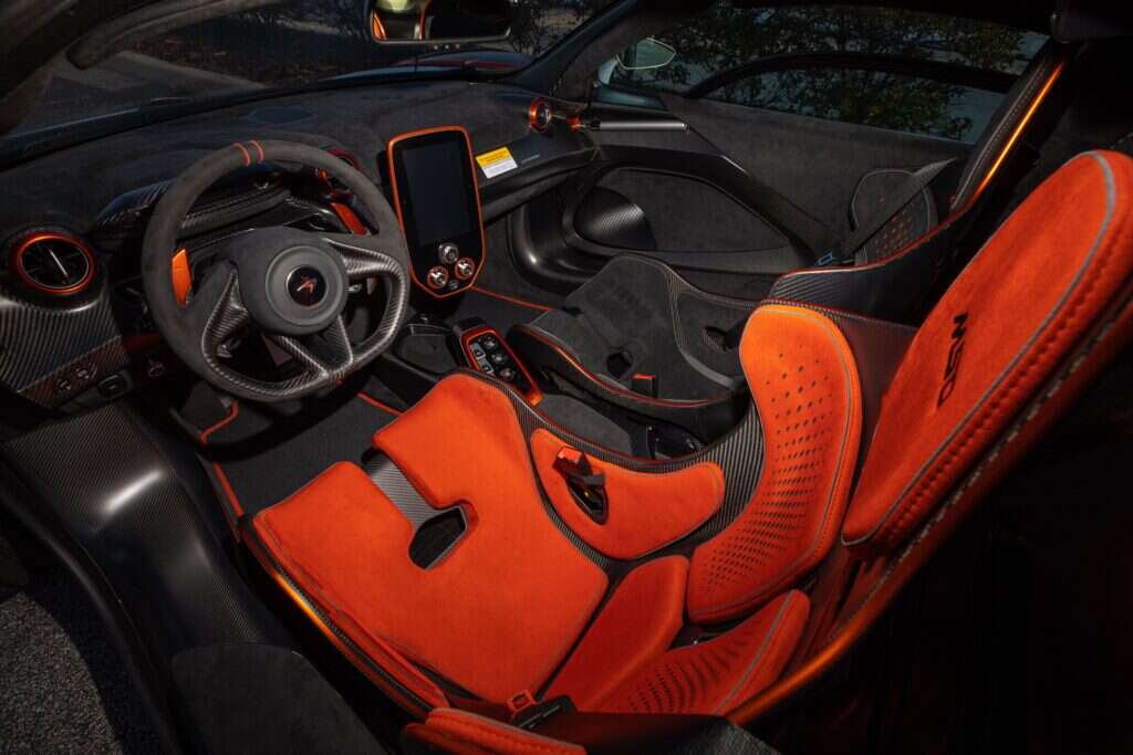 McLaren Sabre interior