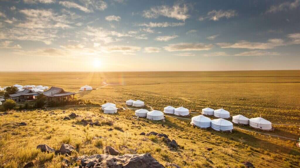 three camel lodge gobi desert