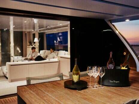 Dom Pérignon Offers Three-Star Michelin Omakase on Yacht