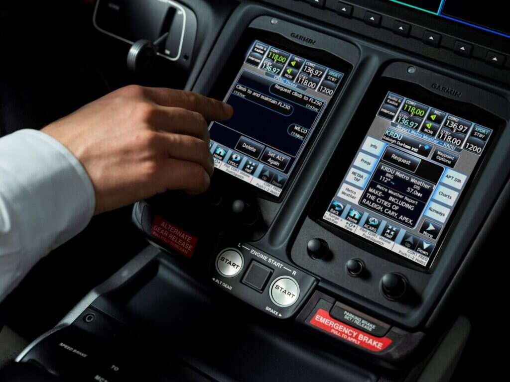 HondaJet interior 