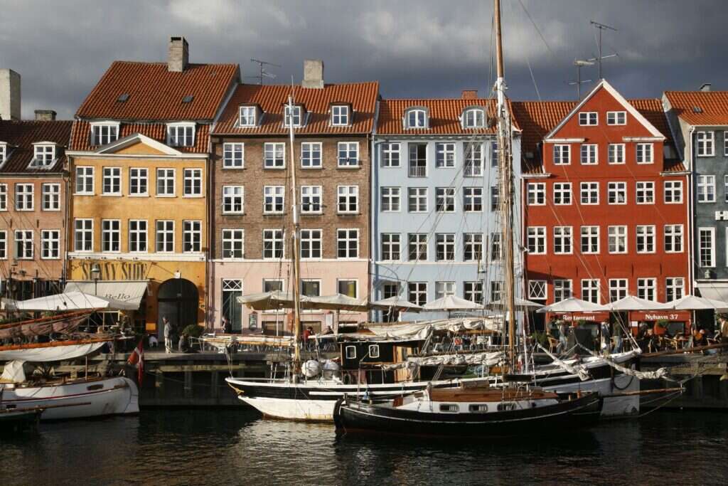 nyhavn canal street in copenhagen