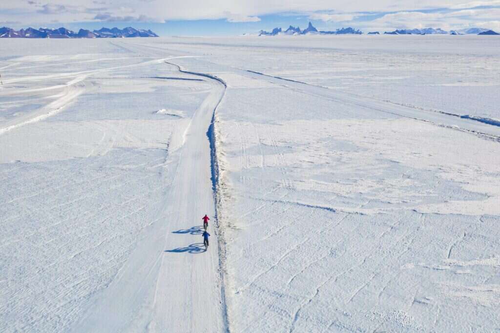 White Desert biking 