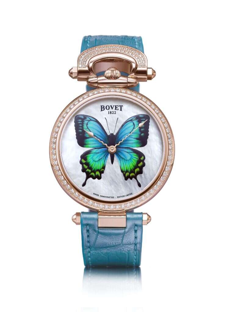 Bovet 1888 Château de Môtiers 40 Butterfly watch