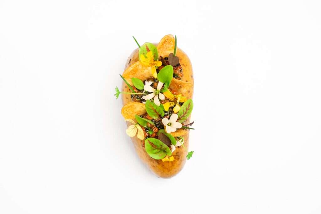 Potato and roe by Clare Smyth