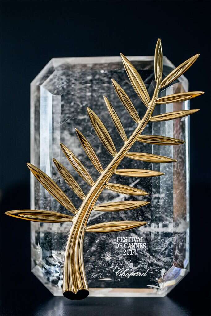 Palme d'Or trophy Chopard 