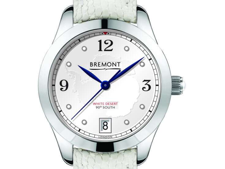 White Desert Bremont watch