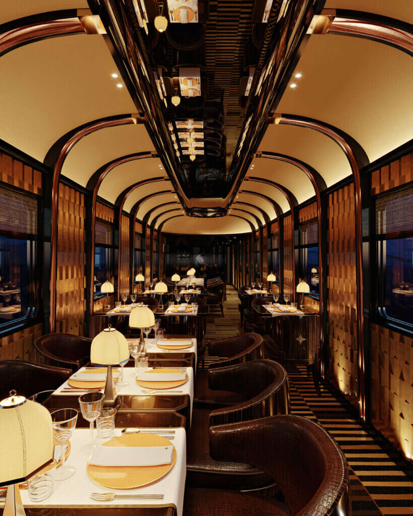 orient express dining car