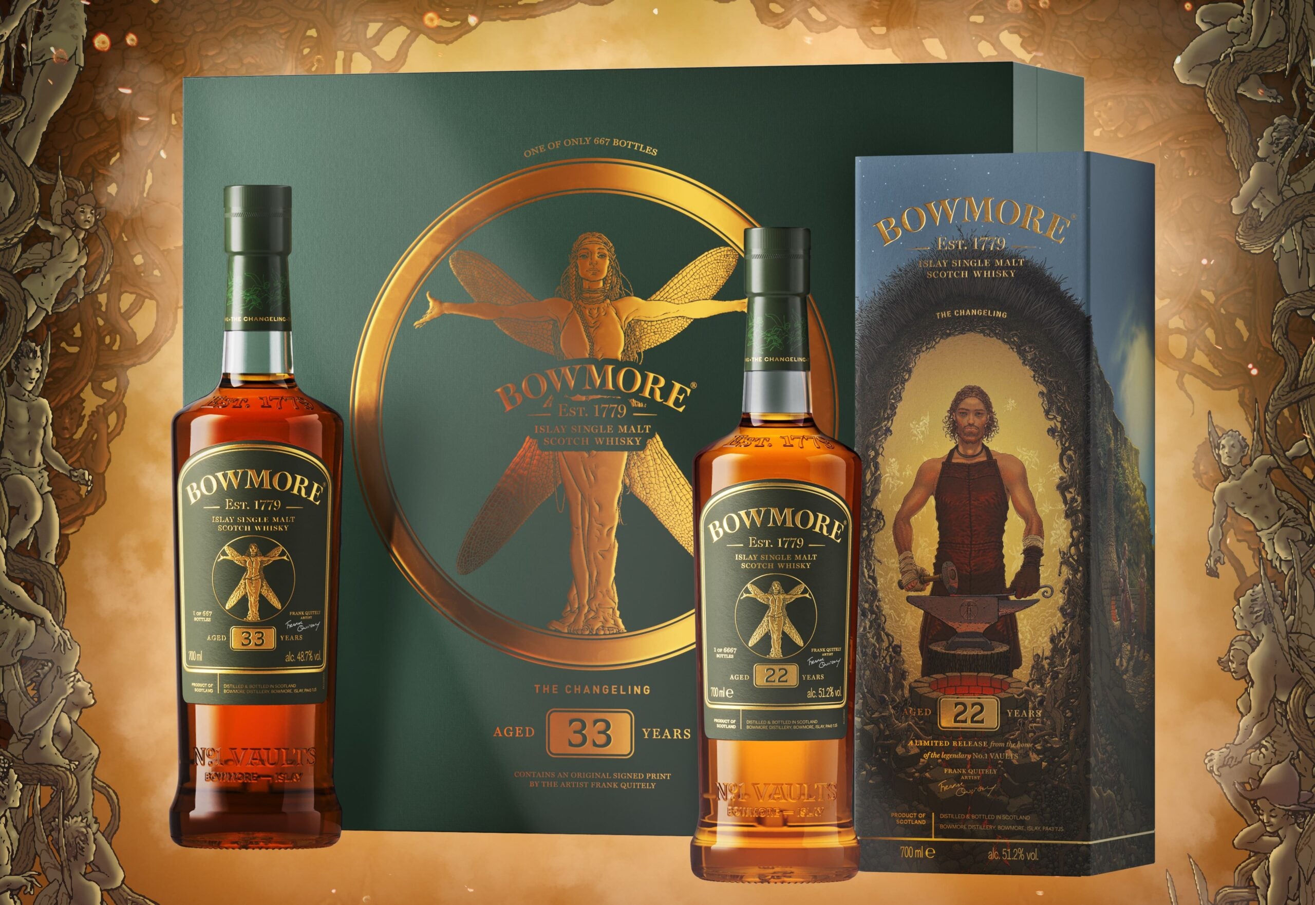 Bowmore and Frank Quitely Reveal The Changeling - Elite Traveler