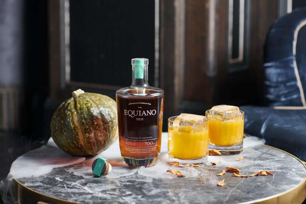 equiano drunken pumpkin halloween cocktail