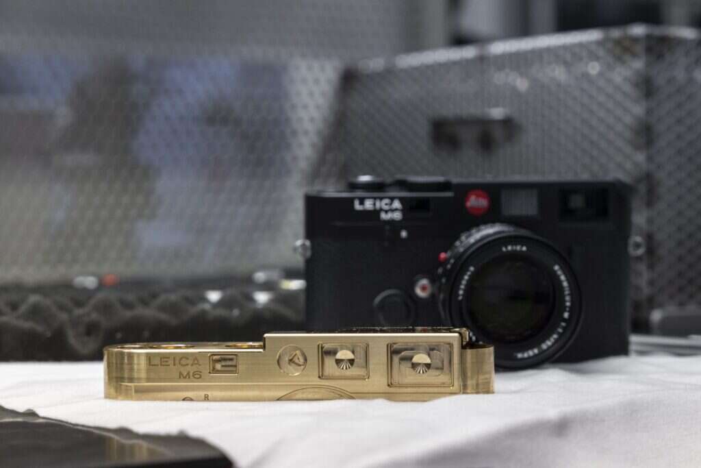 Brass top of 2022 Leica M6