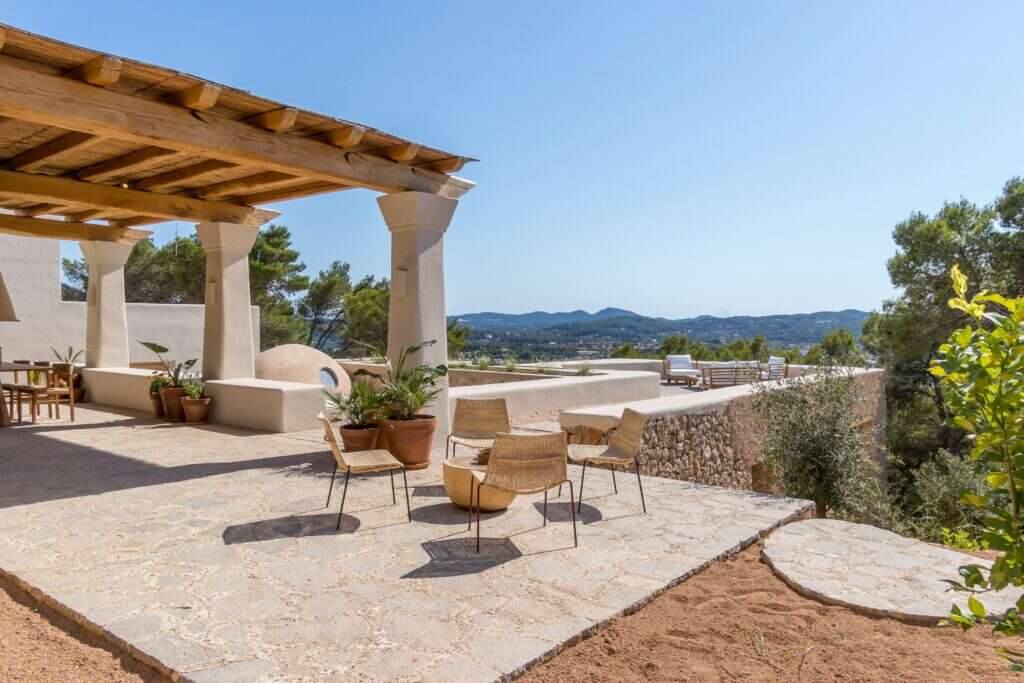 Ses Calas terrace