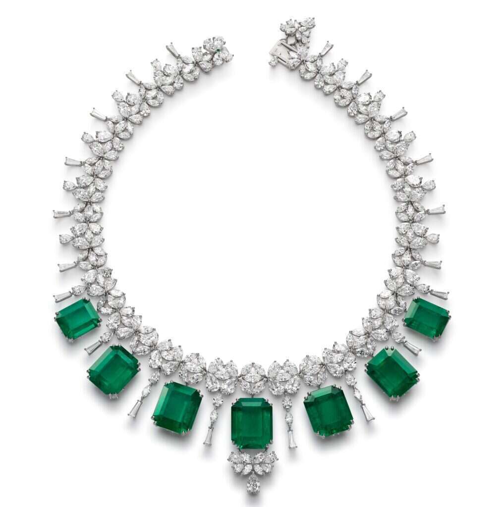 chopard emerald necklace