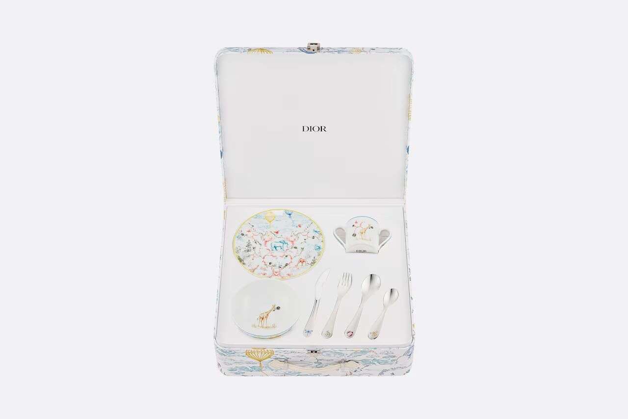 Dior Baby Dinner Set